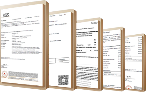 Production and testing according to strict standards